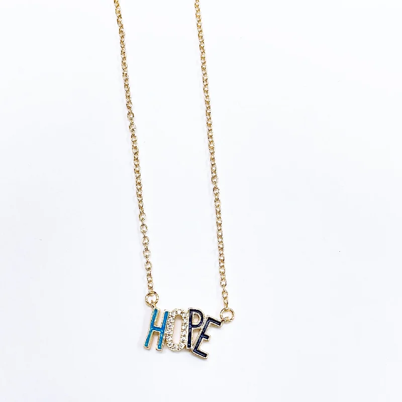 High-Quality Gemstone Necklace-Hope necklace M10