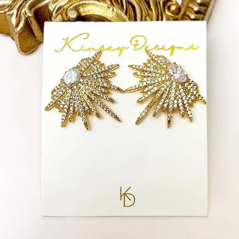 Crystal Hoop Earrings-Kinsey Designs | Elaine Post Earrings