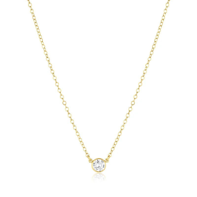 Classic Crystal Necklace-Blake Necklace