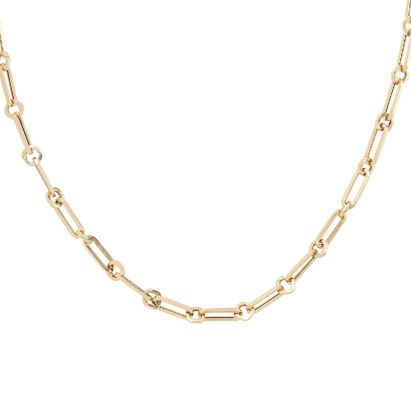 Rose Gold Pendant Necklace-1 to 1 Chain