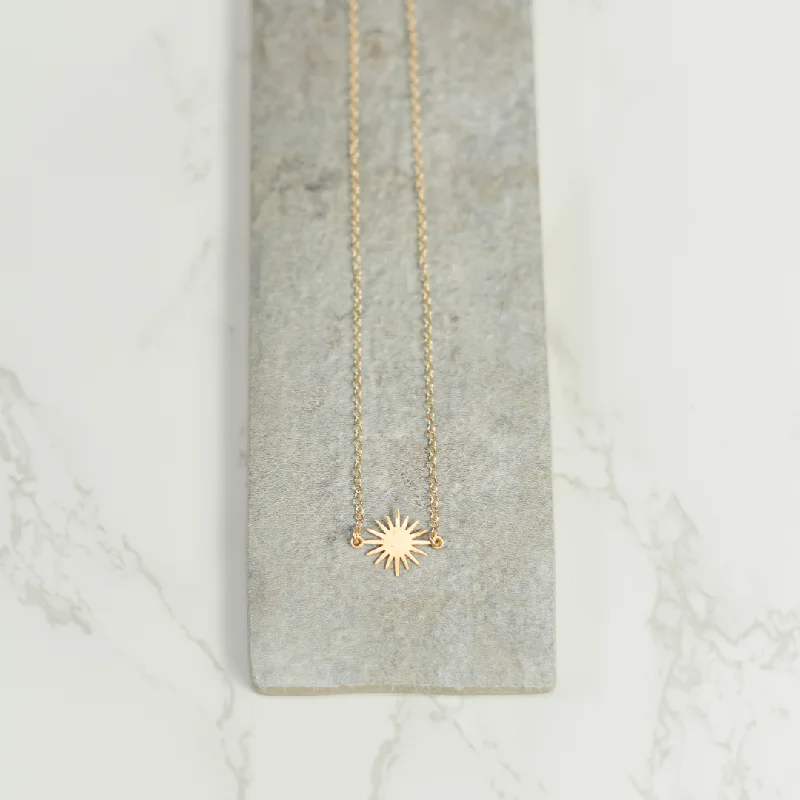 Delicate Gold Necklace-TODAY · PSALM 118:24