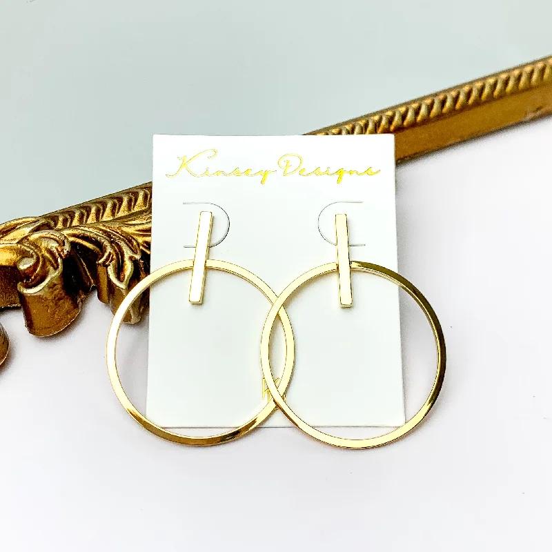 Simple Hoop Earrings-Kinsey Designs | Jocelyn Hoop Earrings