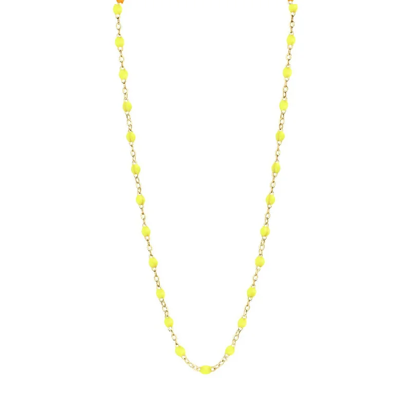 Designer Necklace for Special Occasions-Classic Gigi Necklace 17.7"