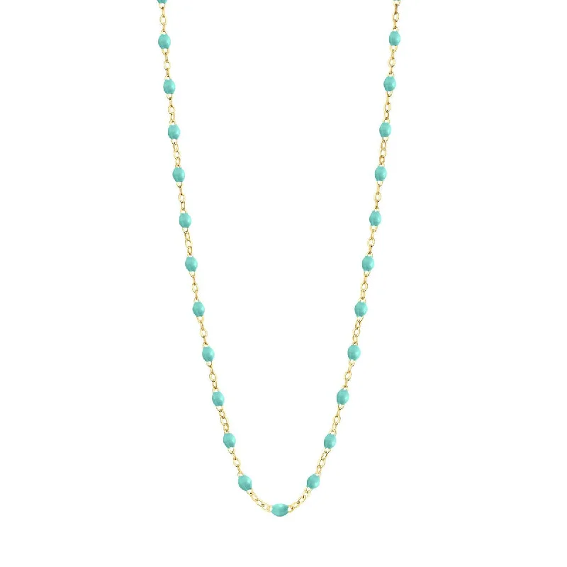 Trendy Pearl Necklace-Classic Gigi Necklace 16.5"