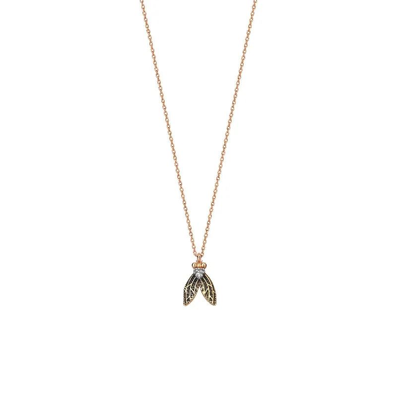 Luxury Gemstone Necklace-Medium Mosquito Necklace