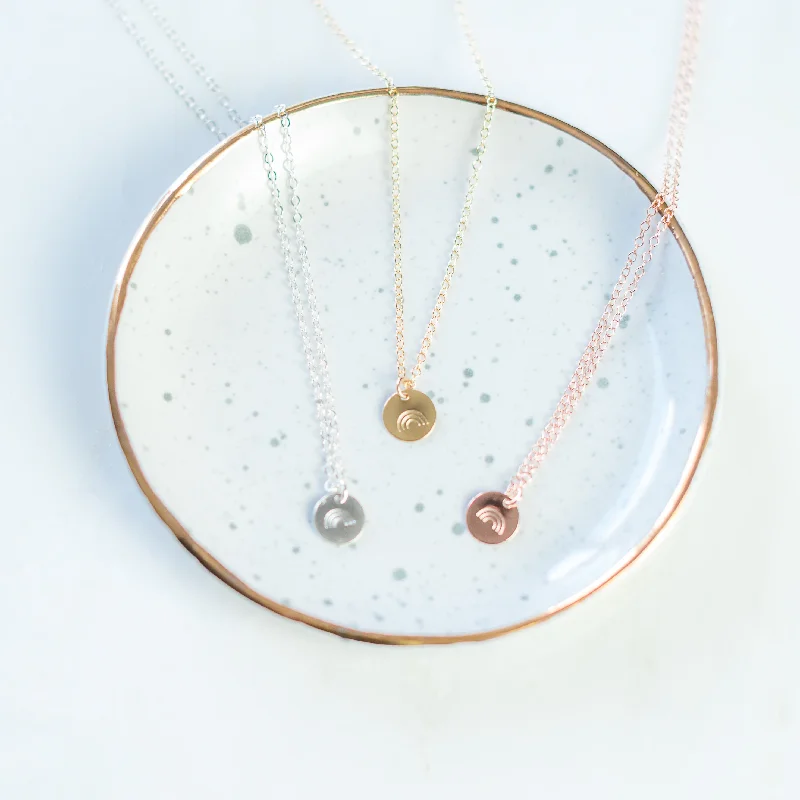 Women’s Layered Necklace-RESTORE · 1 PETER 5:10 (Rainbow Baby)